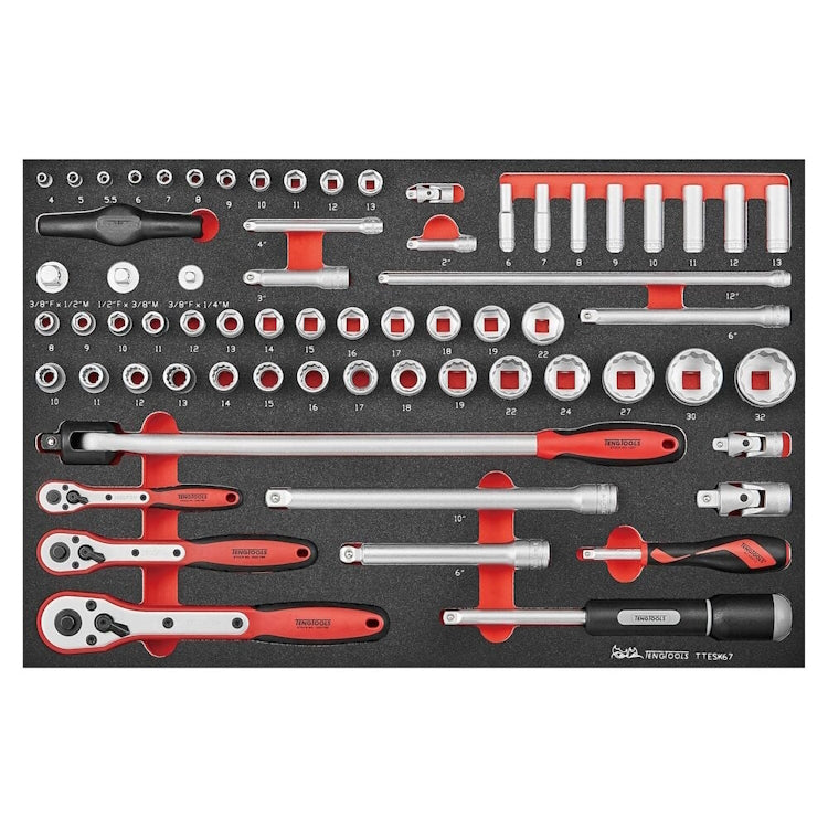 Teng Socket Bit Set 1/4