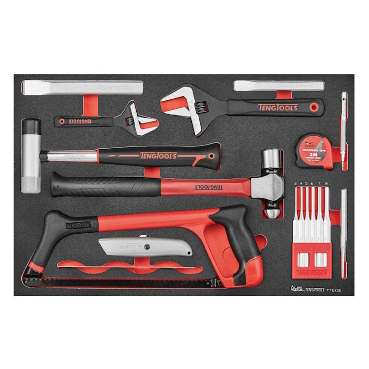 Teng General Service Tool Set 18pcs