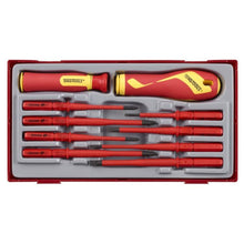 Load image into Gallery viewer, Teng Screwdriver Set 1000V 10pcs Interchangeable
