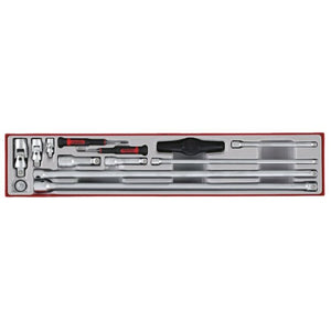 Teng PRO35 26" Rollcab 7 Drawer Tool Kit Red 628pcs