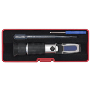 Sealey Refractometer Antifreeze/Battery Fluid/Screenwash