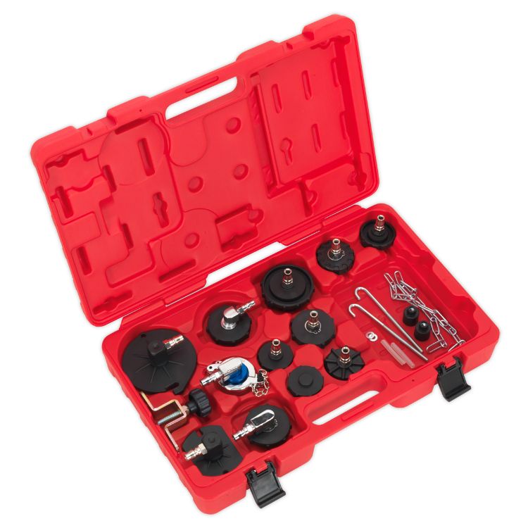 Sealey Brake & Clutch Bleeder Cap Set