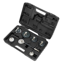 Load image into Gallery viewer, Sealey 7pc Brake &amp; Clutch Pressure Bleeder Cap Set
