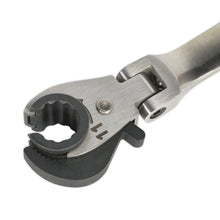 Load image into Gallery viewer, Sealey Brake Pipe Spanner Ratcheting 10 x 11mm
