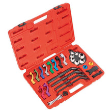 Load image into Gallery viewer, Sealey Fuel &amp; Air Conditioning Disconnection Tool Kit 27pc
