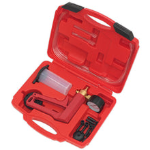 Load image into Gallery viewer, Sealey Vacuum Tester &amp; Brake Bleeding Kit in Storage Case (VS4022)
