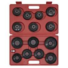 Load image into Gallery viewer, Sealey Oil Filter Cap Wrench Set 15pc
