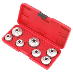 Sealey Oil Filter Cap Wrench Set 7pc