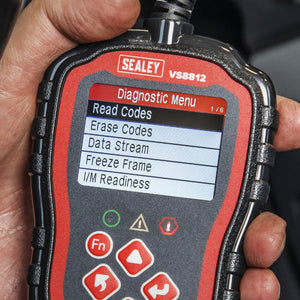 Sealey EOBD Code Reader - Live Data