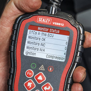 Sealey EOBD Code Reader - Live Data