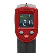 Load image into Gallery viewer, Sealey Infrared Laser Digital Thermometer 12:1 (-50°C to +530°C)
