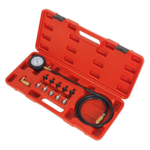 Sealey Oil Pressure Test Kit 12pc