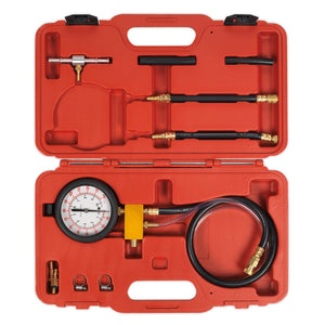 Sealey Fuel Injection Pressure Test Kit - Test Port