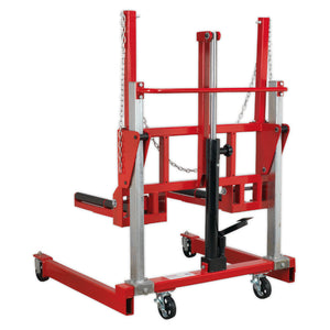 Sealey Wheel Removal Trolley 500kg Adjustable Width