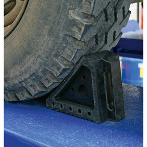 Sealey Rubber Wheel Chocks - Pair (WC01)