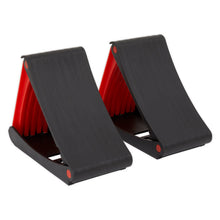 Load image into Gallery viewer, Sealey Folding Wheel Chocks - Pair
