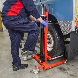 Sealey Wheel Removal/Lifter Trolley 80kg Quick Lift