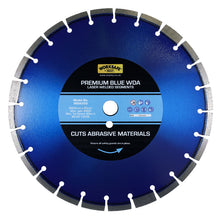 Load image into Gallery viewer, Sealey Premium Blue WDA Diamond Blade 350mm (14&quot;) x 25mm
