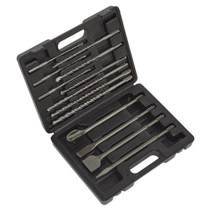 Sealey SDS Plus Drill Bit & Chisel Set 13pc