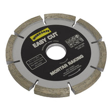 Load image into Gallery viewer, Sealey Easy Cut Diamond Blade 115 (4-1/2&quot;) x 22mm - Mortar Raker
