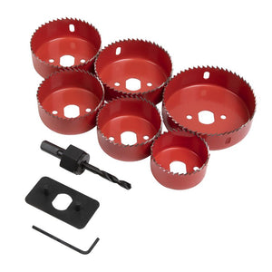 Sealey Downlight Holesaw Kit 9pc