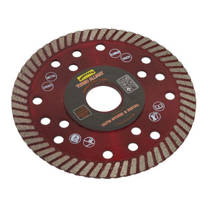 Sealey Turbo Allmat Diamond Blade 115 x 22mm