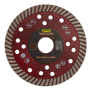 Sealey Turbo Allmat Diamond Blade 115 x 22mm