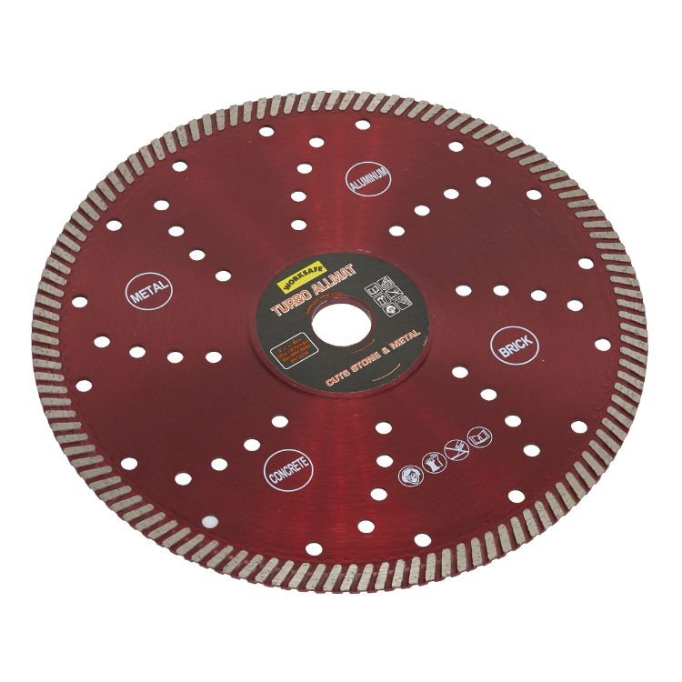 Sealey Turbo Allmat Diamond Blade 230 x 22mm