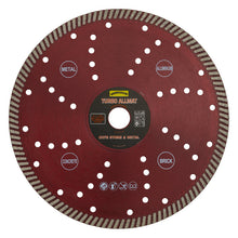 Load image into Gallery viewer, Sealey Turbo Allmat Diamond Blade 230 x 22mm
