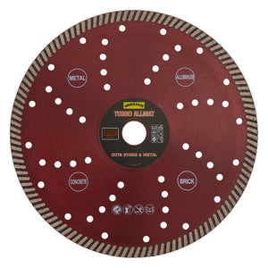 Sealey Turbo Allmat Diamond Blade 230 x 22mm