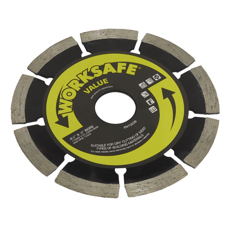 Sealey Value Diamond Blade 115 x 22mm