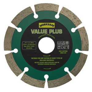 Sealey Value Plus Diamond Blade 115 x 22mm