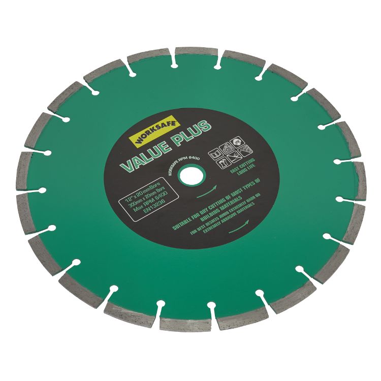 Sealey Value Plus Diamond Blade 300 x 20mm