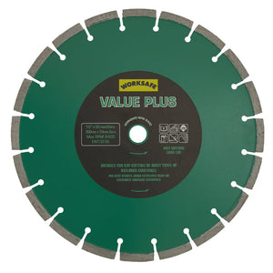 Sealey Value Plus Diamond Blade 300 x 20mm