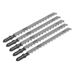 Sealey Jigsaw Blade 90mm - Wood & Plastics 8tpi - Pack of 5