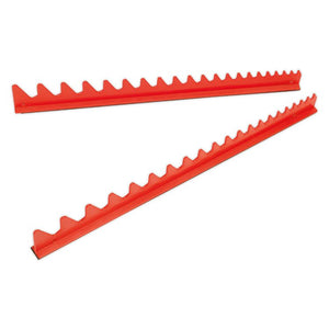 Sealey Sharks Teeth Spanner Rack Magnetic 2pc (Premier)