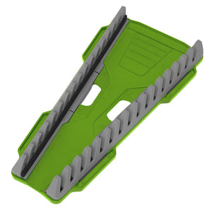 Sealey Reversible Spanner Rack 16pc - Hi-Vis Green (Premier)