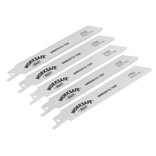 Load image into Gallery viewer, Sealey Reciprocating Saw Blade 150mm (6&quot;) 14tpi - Pack of 5
