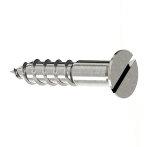 Wood Screw 3mm Slotted Countersunk Flat Head - DIN 97