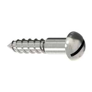 Wood Screw 2.5mm Slotted Round Head - DIN 96