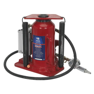 Sealey Air Operated Bottle Jack 18 Tonne