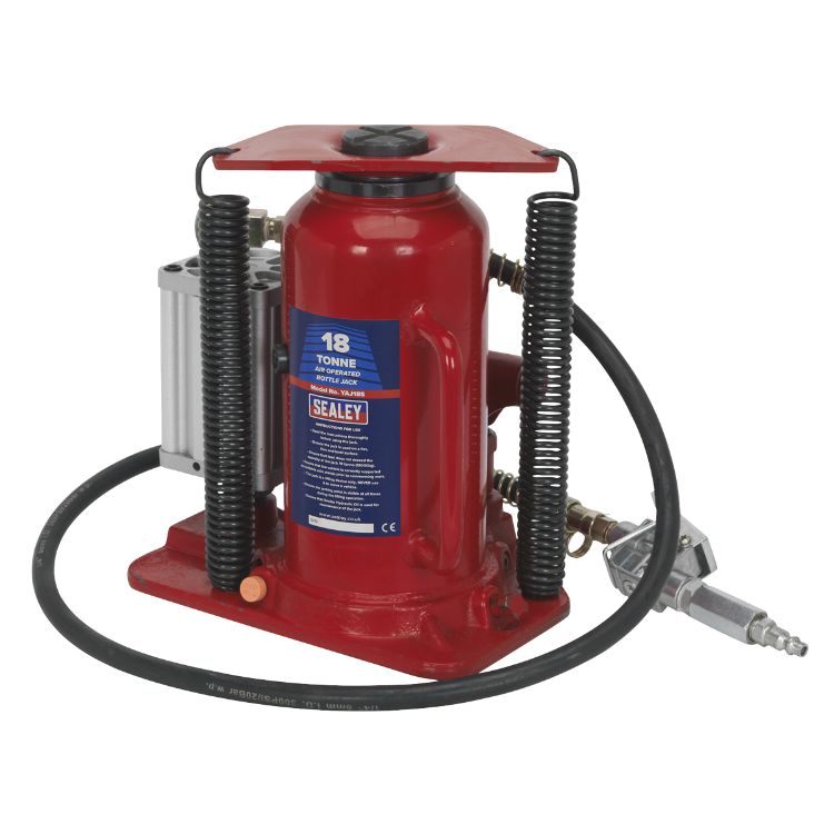 Sealey Air Operated Bottle Jack 18 Tonne