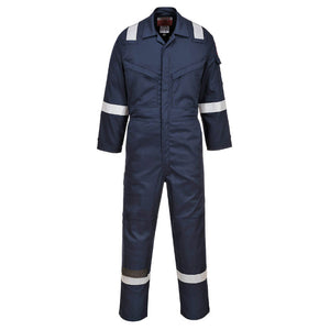 Portwest Insect Repellent Flame Resistant Coverall Navy FR22