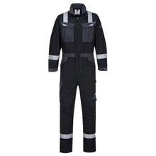 Load image into Gallery viewer, Portwest WX3 FR Coverall Black FR503
