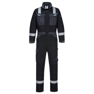 Portwest WX3 FR Coverall Black FR503