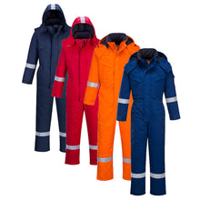 Load image into Gallery viewer, Portwest FR Anti-Static Winter Coverall FR53
