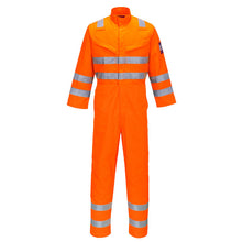 Load image into Gallery viewer, Portwest Modaflame RIS Orange Coverall Orange MV91
