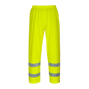 Portwest Sealtex Ultra Hi-Vis Rain Trousers Yellow S493