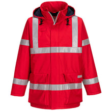 Load image into Gallery viewer, Portwest Bizflame Rain Anti-Static FR Jacket S785
